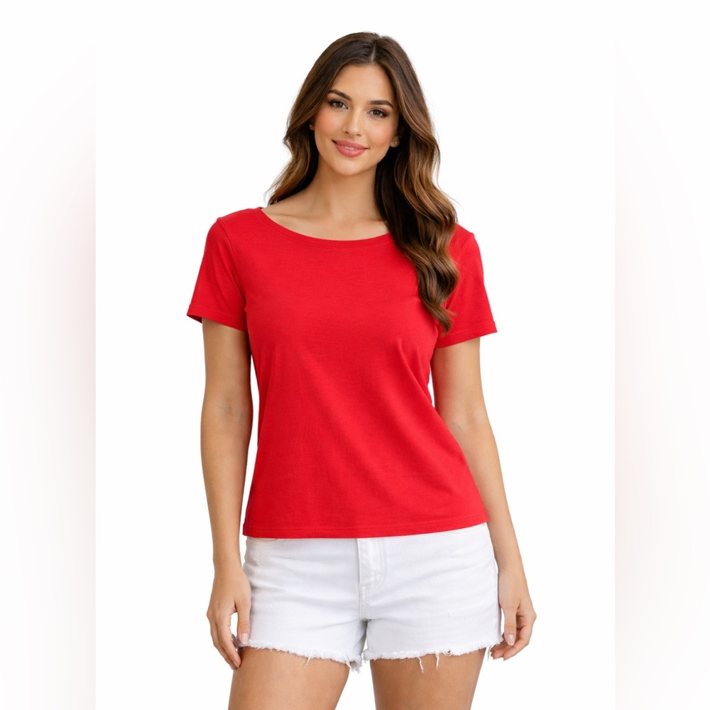 Charter Club Luxury Pima Cotton Short Sleeve Tee